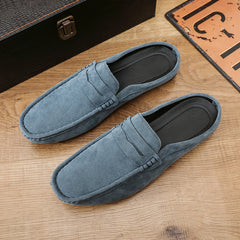 Men's Casual Slip-On Soft-Soled Half Slippers