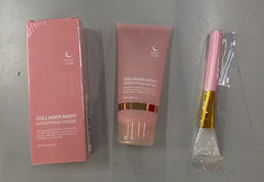 Face Night Mask Collagen Wrapping Mask Natural Ingredients Firming Elasticity & Hydration Anti-wrinkle For Skin Care