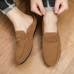 Men's Casual Slip-On Soft-Soled Half Slippers