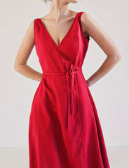Elegant Sleeveless Casual SpringSummer Dress