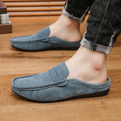 Men's Casual Slip-On Soft-Soled Half Slippers