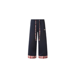 Retro Rolled-up Sports Sweatpants For Women