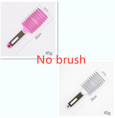 Hairbrush Anti Klit Brushy Haarborstel Women Detangler Hair Brush Bristle Nylon Scalp Massage Teaser Hair Brush Comb
