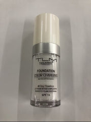Temperature Liquid Foundation Concealer Portable Natural Color Makeup Foundation BB Concealer
