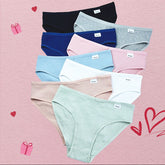 European And American-style Threaded Pure Cotton Women's Underwear