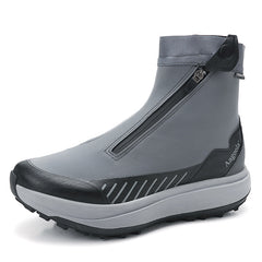 High-end Shock-absorbing Soft-soled Non-slip High-top Hiking Boots For Mountaineering