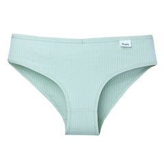European And American-style Threaded Pure Cotton Women's Underwear