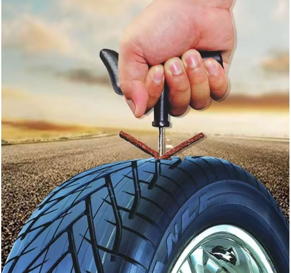 Tire repair rubber strip complete set of tire repair tools vacuum tire special quick tire repair motorcycle electric car vacuum
