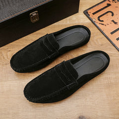 Men's Casual Slip-On Soft-Soled Half Slippers