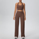 Women's Two-Piece Sports Running Fitness Outfit Set