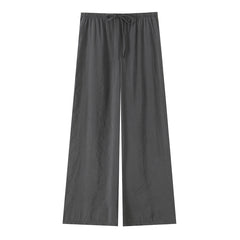 Loose-fitting Hoodie Jacket And Wide-leg Pants Two-piece Set