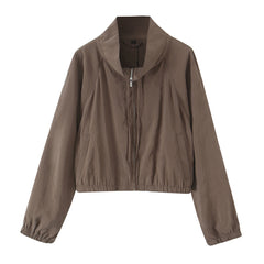 Loose-fitting Hoodie Jacket And Wide-leg Pants Two-piece Set