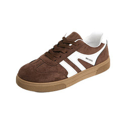 Women's Retro Casual Round-Toe Sports Fashion Flat-Soled Sneakers