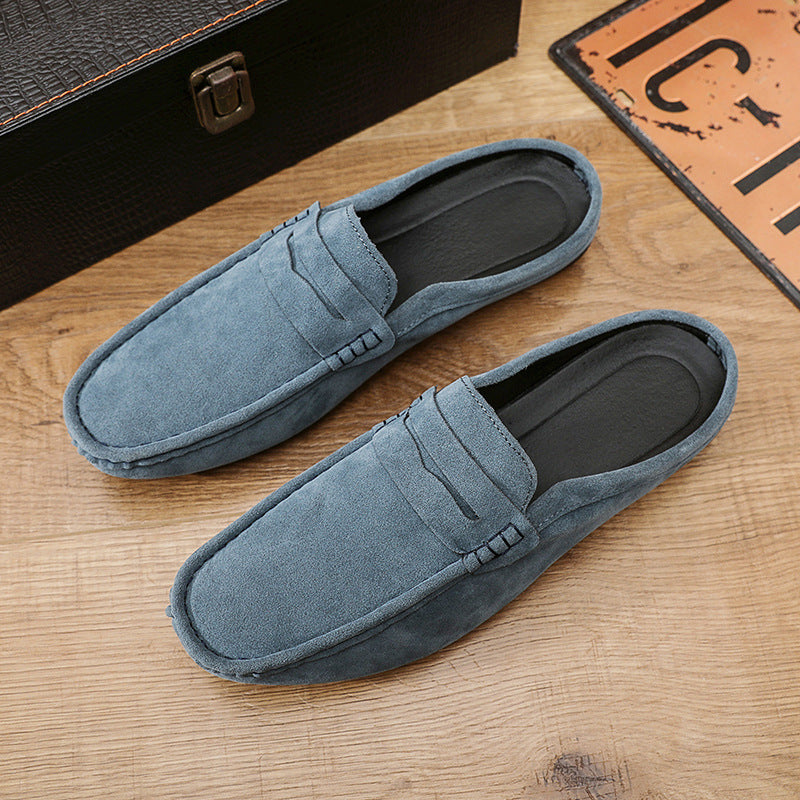 Men's Casual Slip-On Soft-Soled Half Slippers