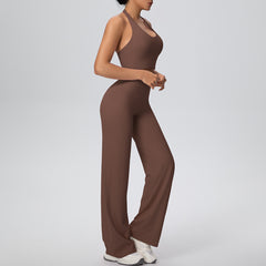 Women's Two-Piece Sports Running Fitness Outfit Set