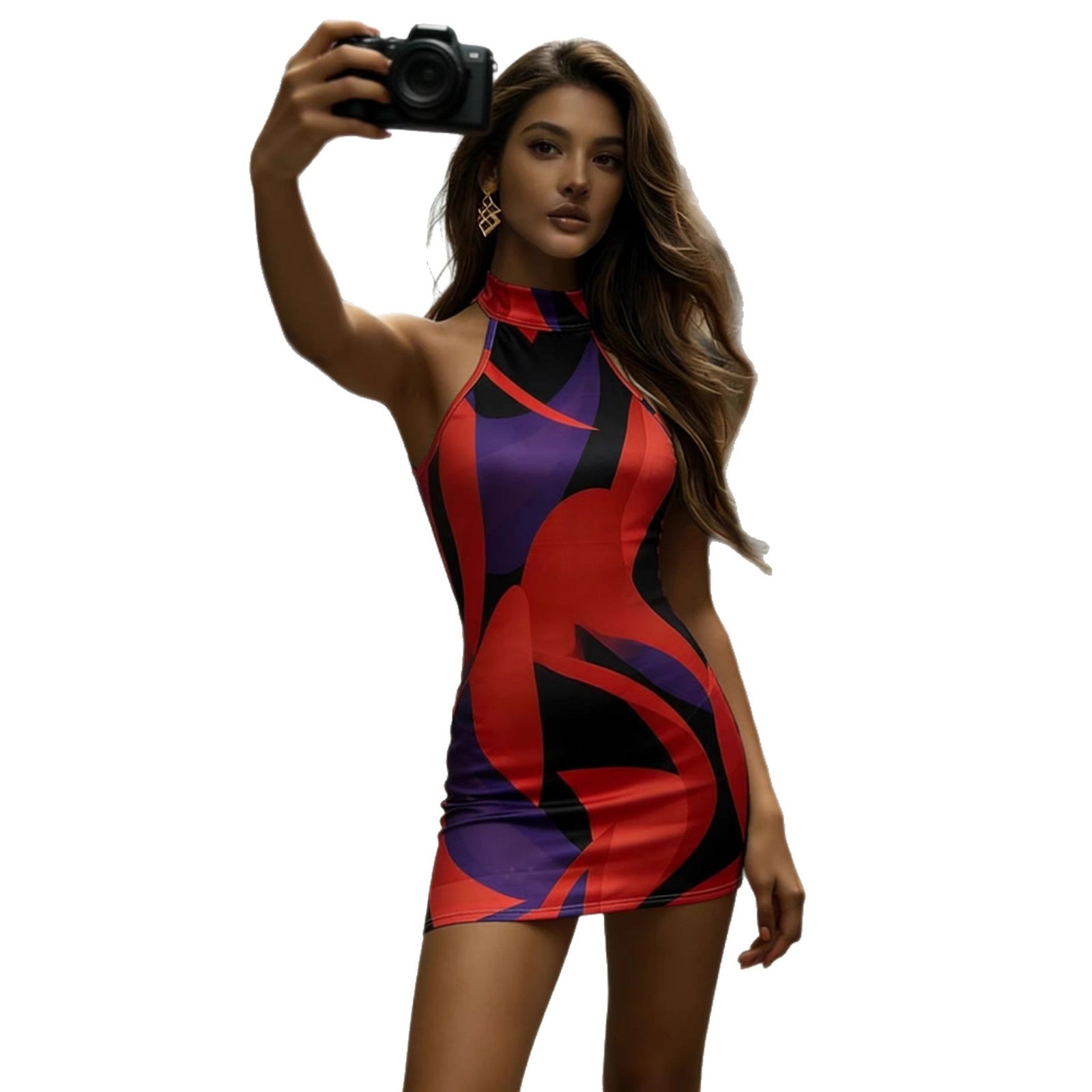 European And American Womens Fashionable Sexy Summer New Dress