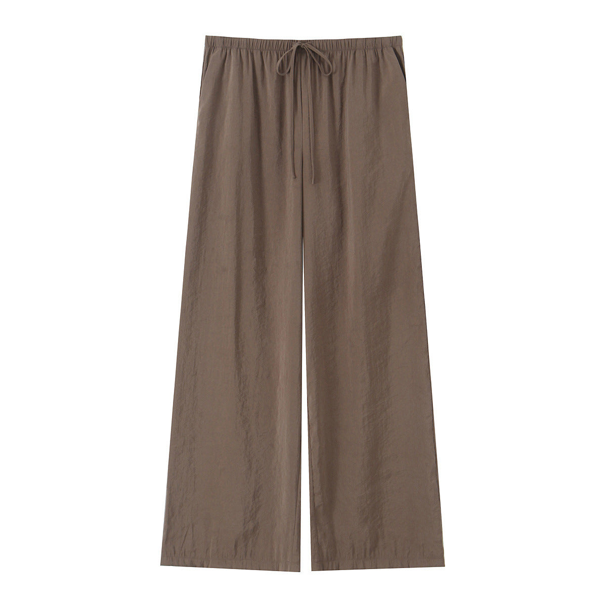 Loose-fitting Hoodie Jacket And Wide-leg Pants Two-piece Set