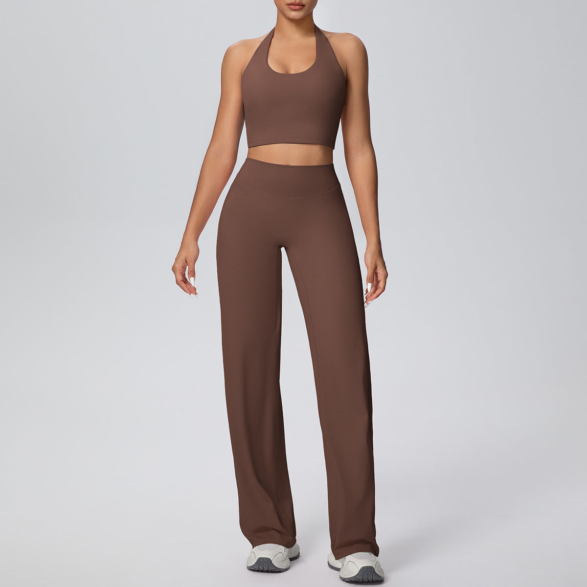 Women's Two-Piece Sports Running Fitness Outfit Set