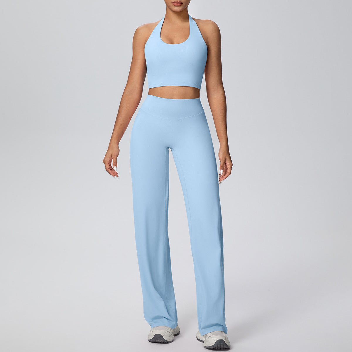 Women's Two-Piece Sports Running Fitness Outfit Set