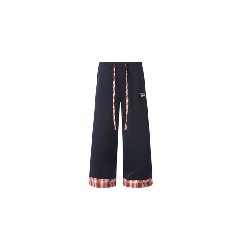 Retro Rolled-up Sports Sweatpants For Women