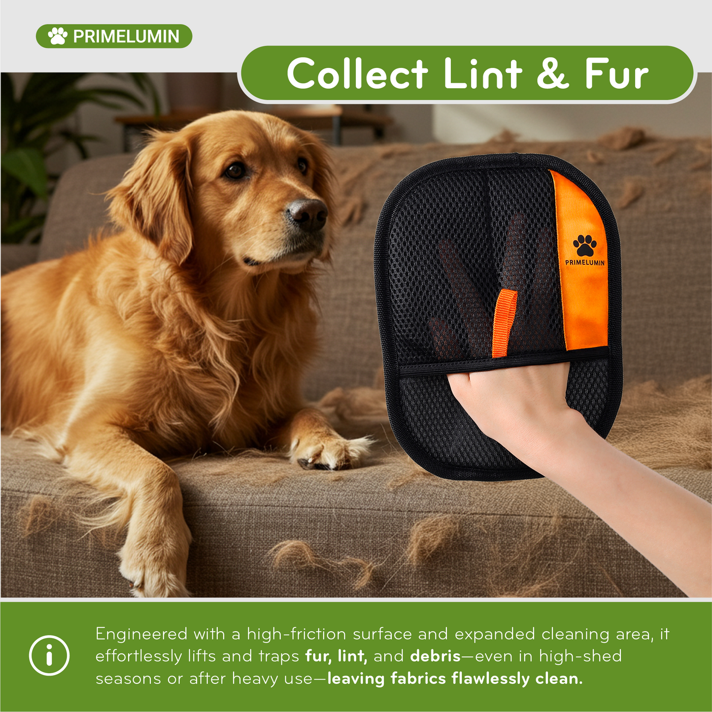 Pet Hair Removal Glove