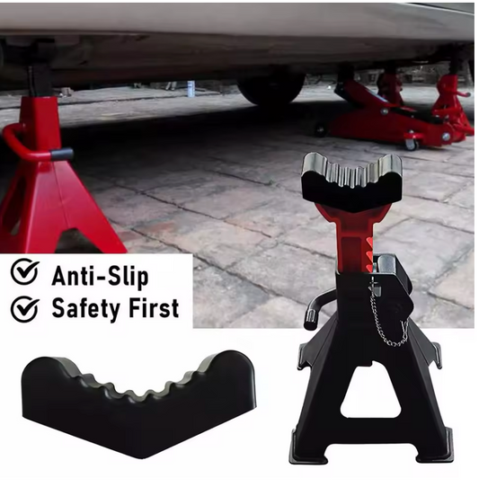 Car Slotted Lift Jack Stand Rubber Pad Floor Adapter Grip Universal Pads Safety Rail 3Ton Frame 6Ton Repair Pinch Lifting T A0G3