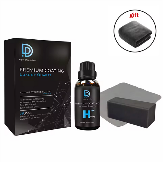Dpro Ceramic Car Coating 9H Liquid Glass Nano Ceramics Car Detailing Paint Care Waterproof Hydrophobic Anti-scratch Polish Kit