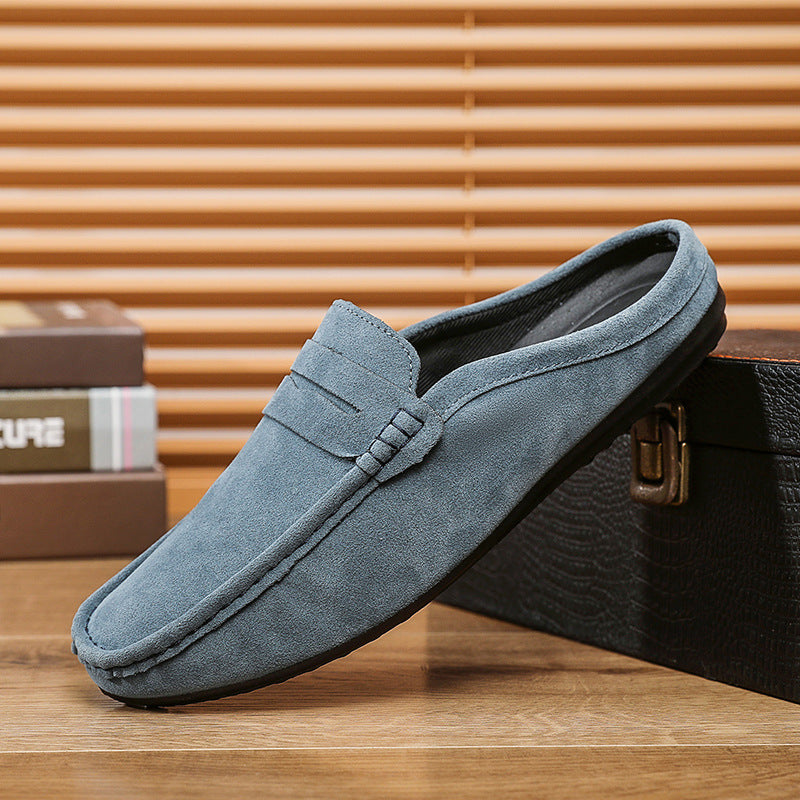 Men's Casual Slip-On Soft-Soled Half Slippers