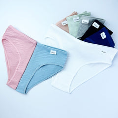 European And American-style Threaded Pure Cotton Women's Underwear