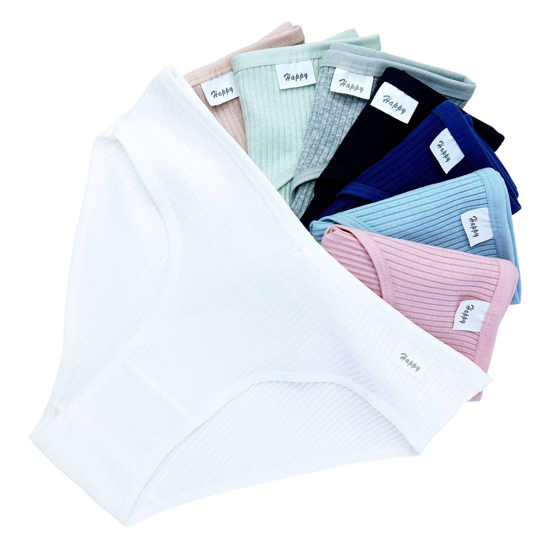 European And American-style Threaded Pure Cotton Women's Underwear