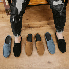 Men's Casual Slip-On Soft-Soled Half Slippers