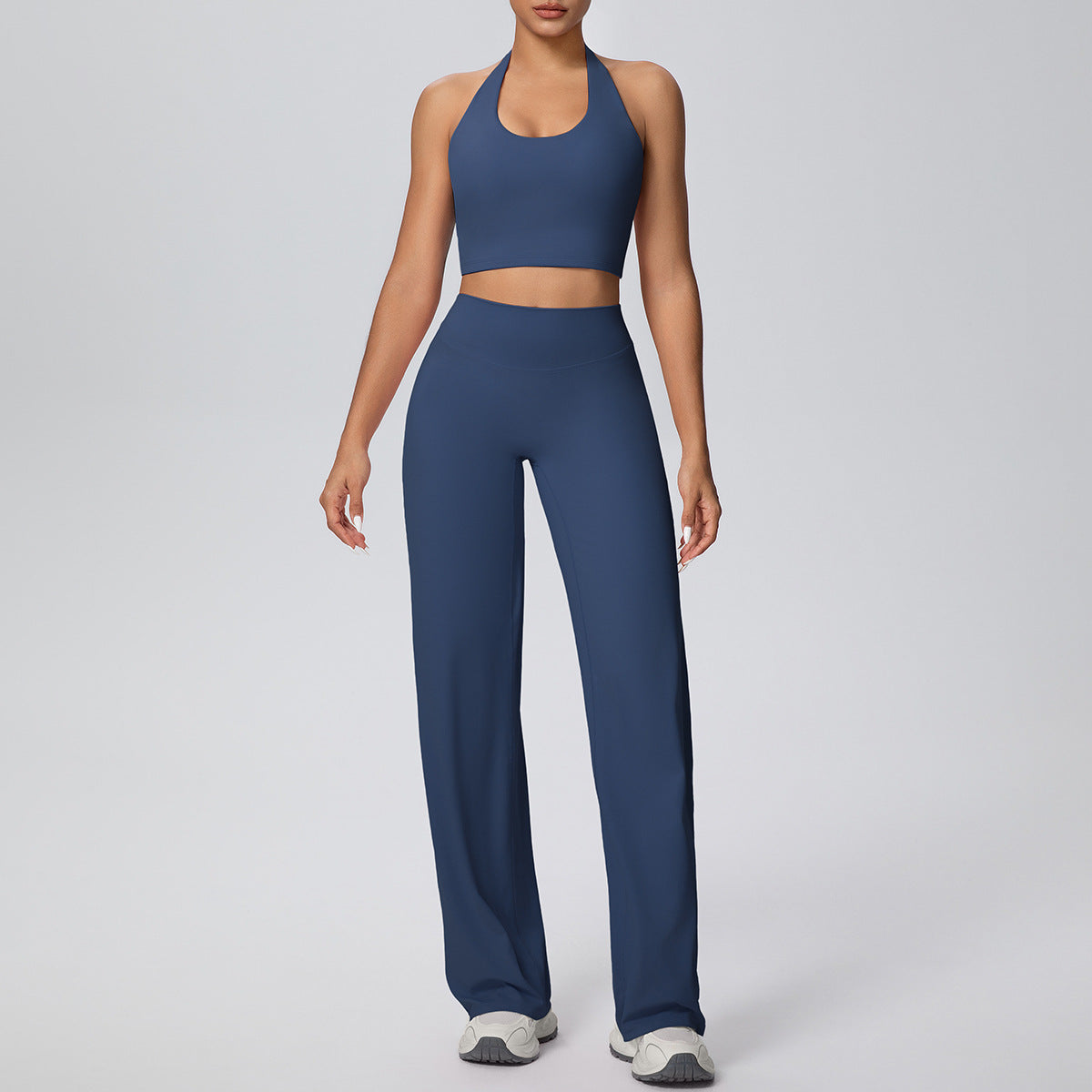 Women's Two-Piece Sports Running Fitness Outfit Set