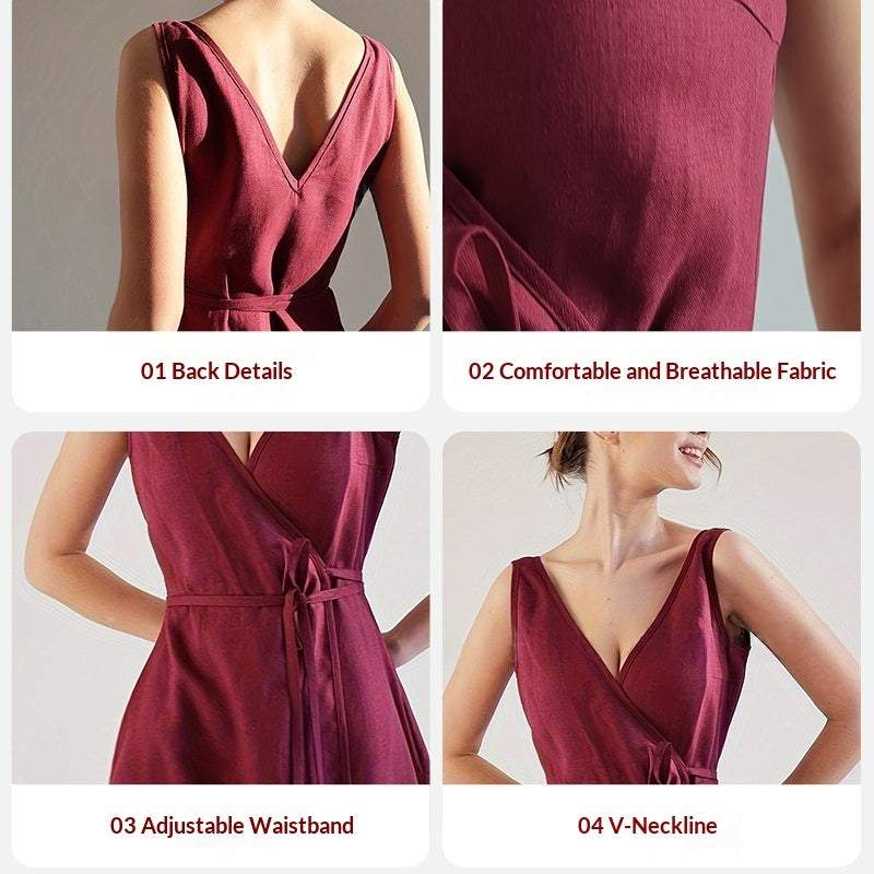 Elegant Sleeveless Casual SpringSummer Dress