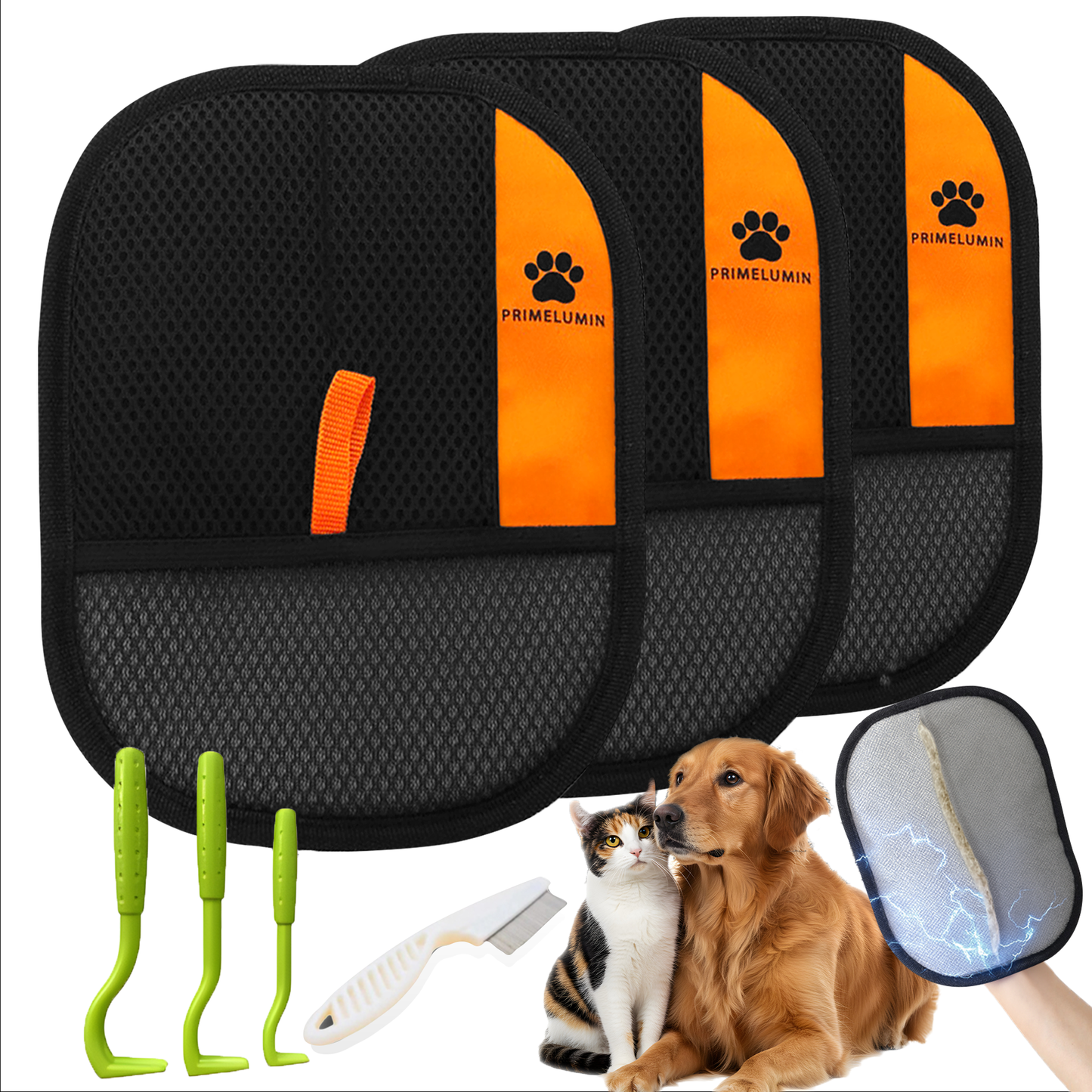 Fur Collecting Hand Mitt