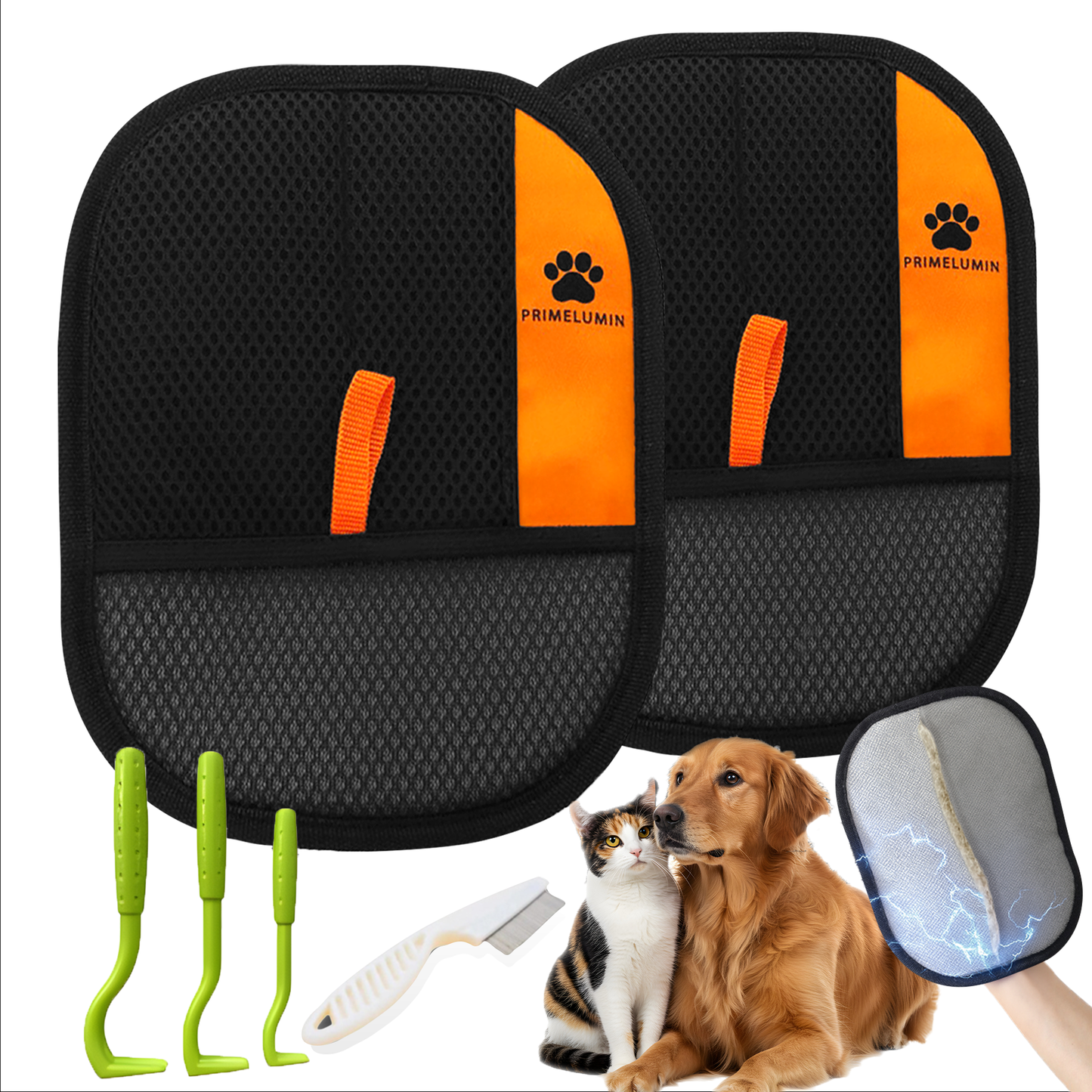 Fur Collecting Hand Mitt